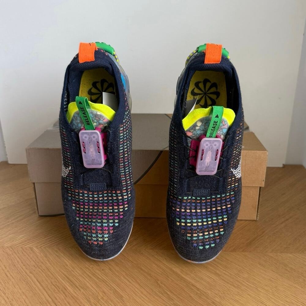 Nike Air Vapormax Flyknit ‘Deep Royal Blue’ Men Sneakers- SZ Men 6.5 - Women 8 - Picture 9 of 11